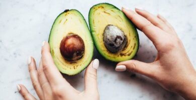aguacate fresco y no oxidado