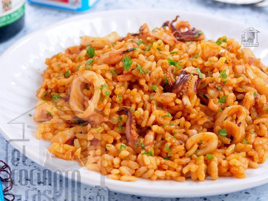 arroz con calamares