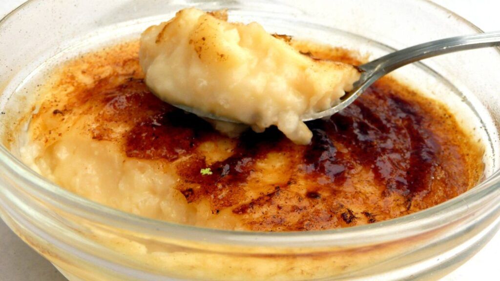 arroz con leche al horno