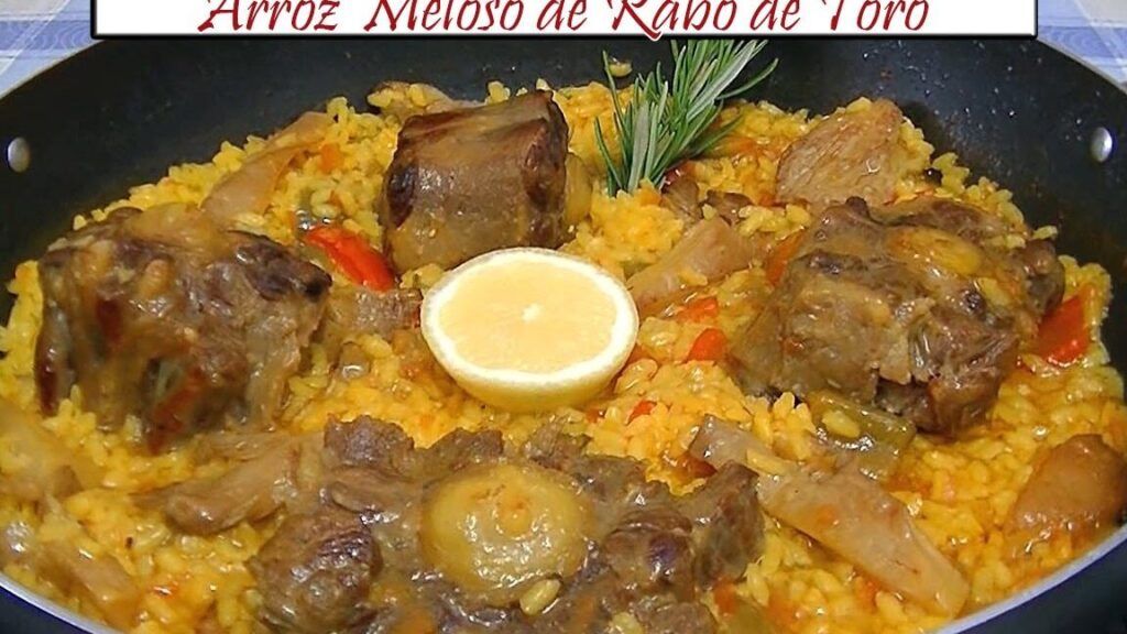 arroz meloso con rabo de toro