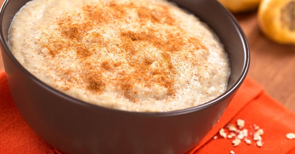 avena con leche y canela