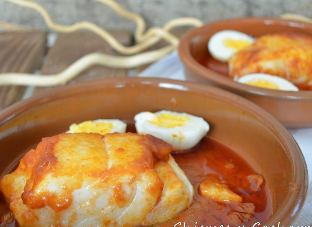 bacalao con huevo duro