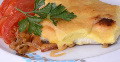 bacalao con muselina de alioli