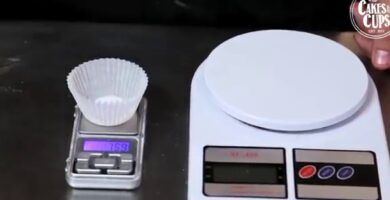 balanza de medicion de ingredientes