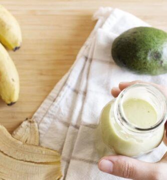 batido de aguacate finalizado
