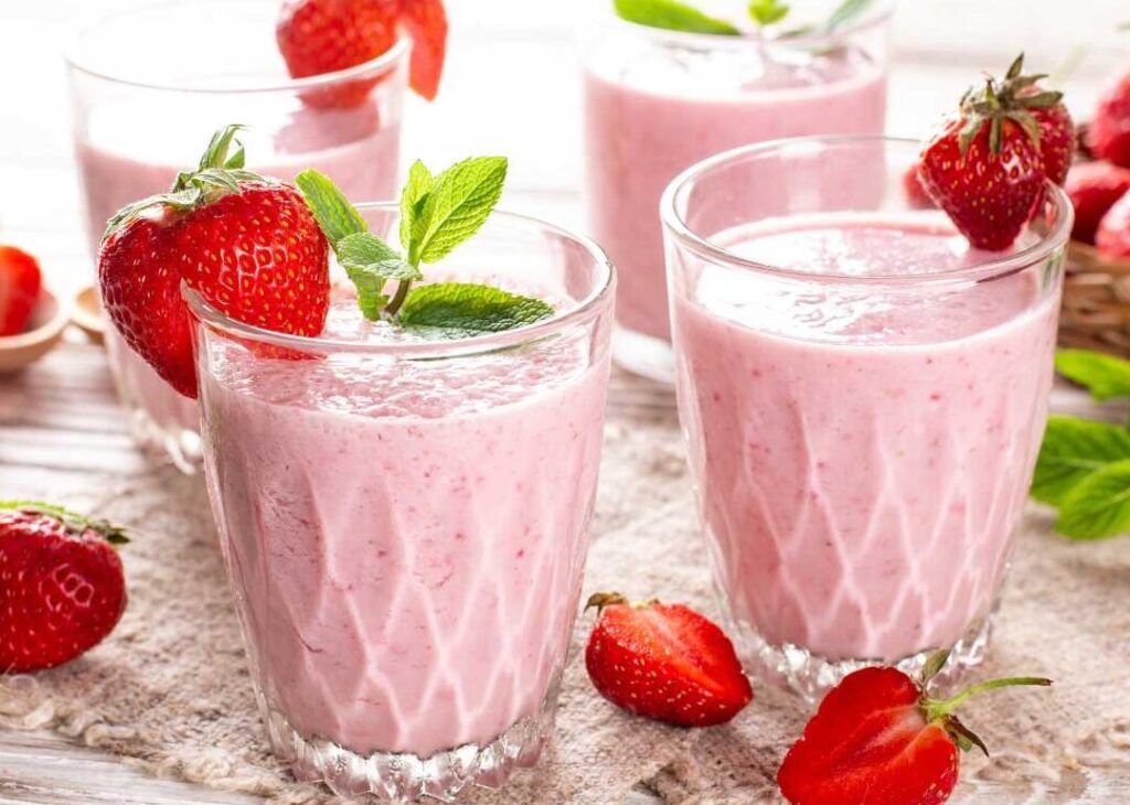 batido de fresa