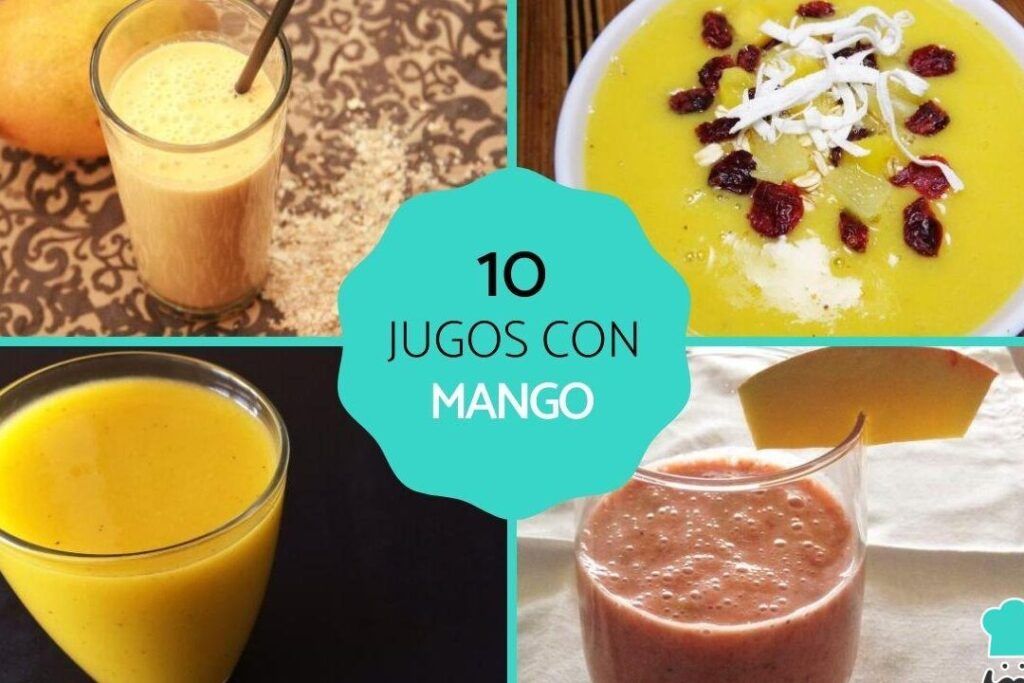 batido de mango con frutas
