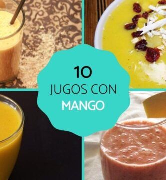 batido de mango con frutas