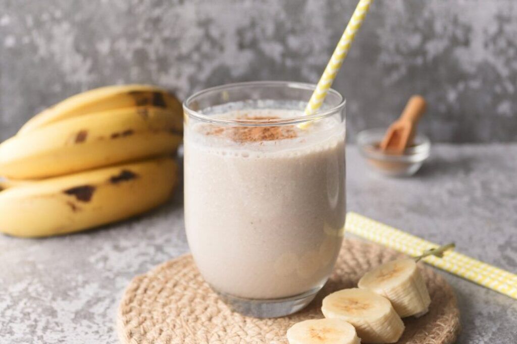 batido de platano casero