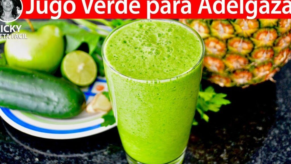batido verde para bajar de peso