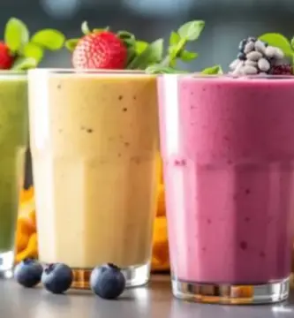 batidos de frutas deliciosos