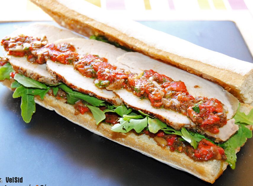 bocadillo saludable para llevar