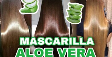 cabello saludable y sabila