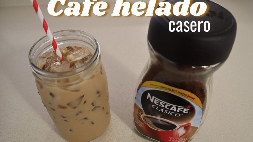 cafe helado hecho en casa