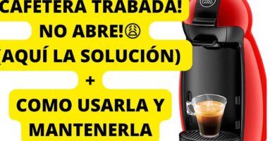 cafetera bloqueada o atascada