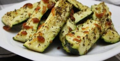 calabacines al horno