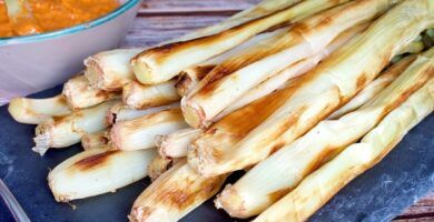 calcots y su preparacion