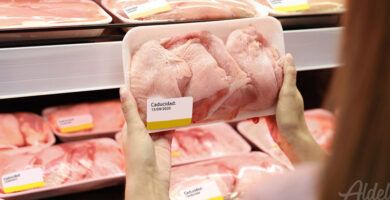 carne fresca y bien conservada