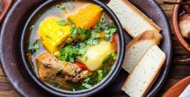 cazuela de pollo a la chilena