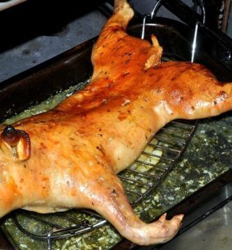 cochinillo al horno