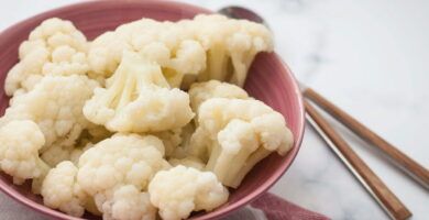 coliflor cocida en olla rapida