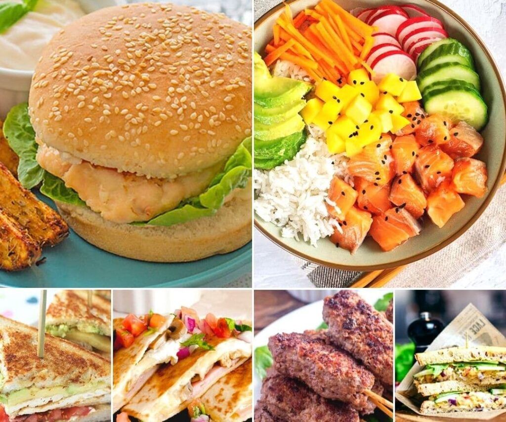 comida saludable y rapida