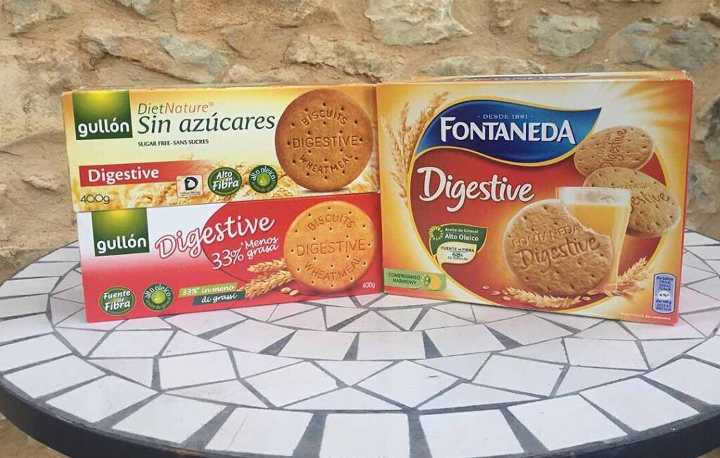comparacion de galletas