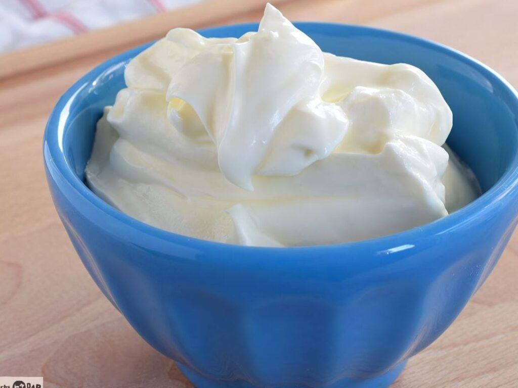 crema agria casera