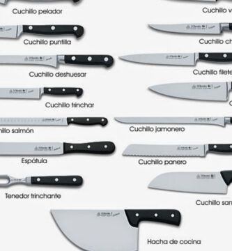 cuchillo en diferentes usos