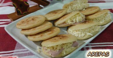 deliciosas arepas caseras