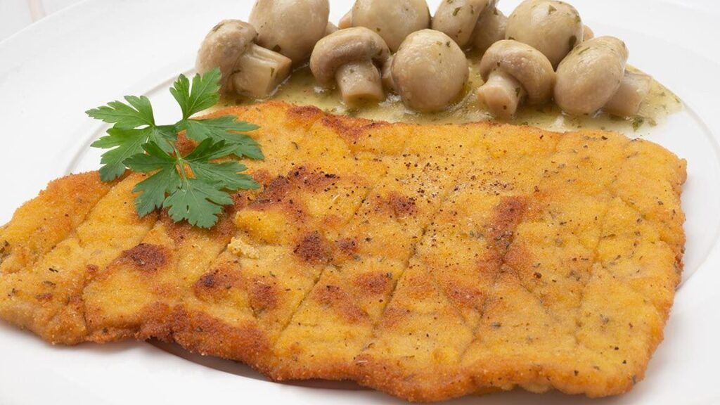 escalope de cerdo a la milanesa