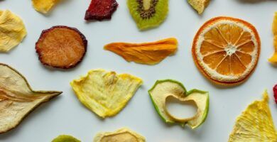 frutas desecadas y deshidratadas