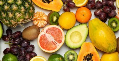 frutas saludables y variadas