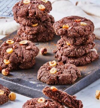 galletas de avena y chocolate