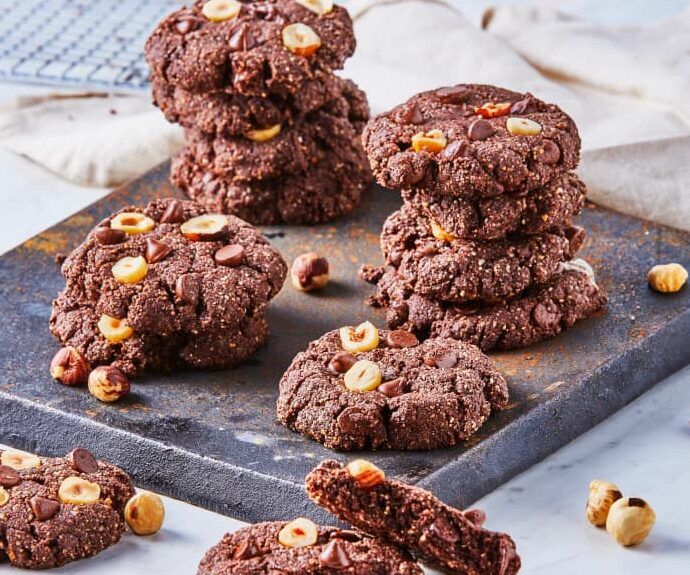galletas de avena y chocolate