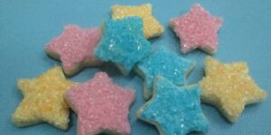 galletas decoradas con azucar coloreado