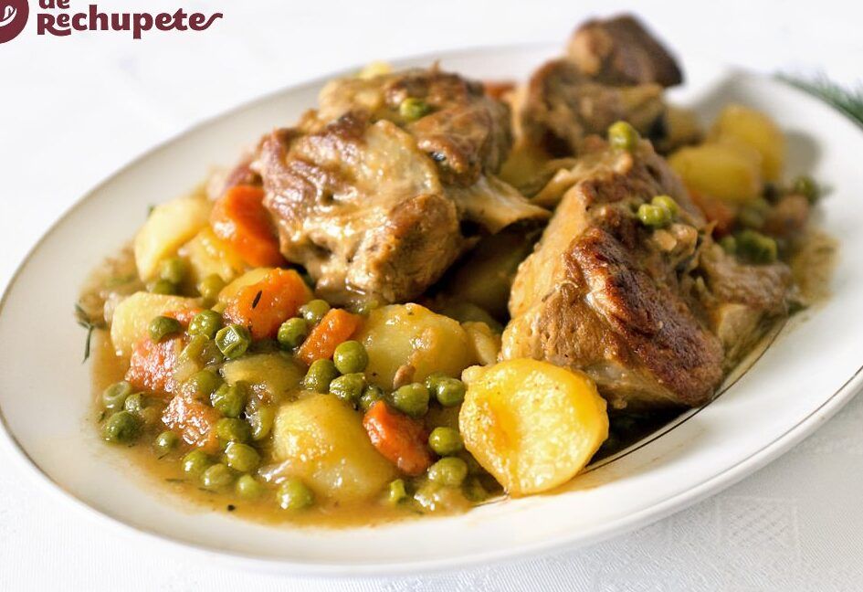 guiso de cordero con patatas
