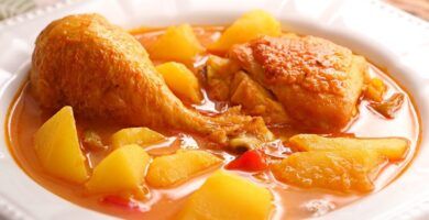 guiso de pollo con patatas