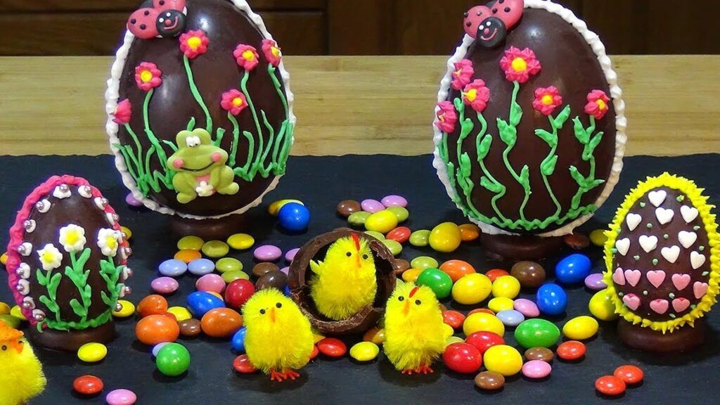 huevos de pascua decorados