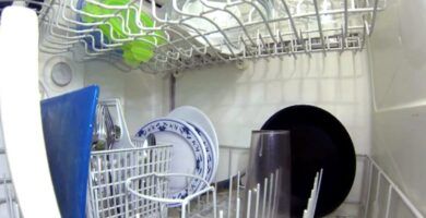 lavavajillas en funcionamiento