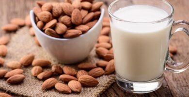 leche de almendras casera