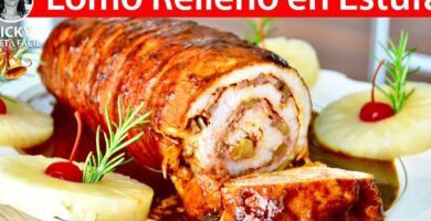 lomo relleno delicioso