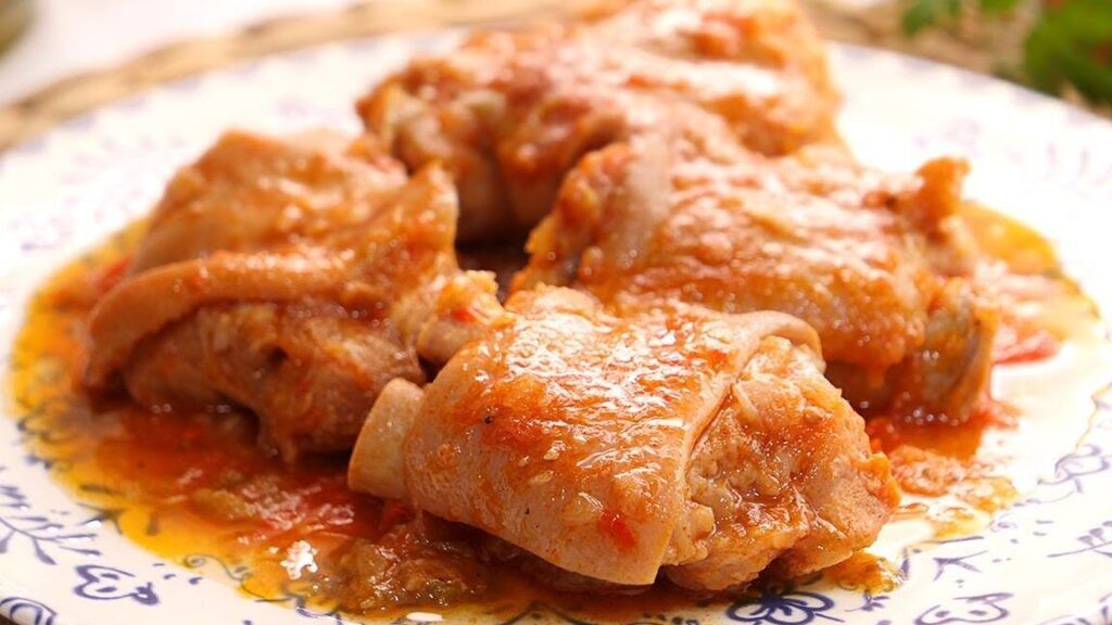 manitas de cerdo a la murciana