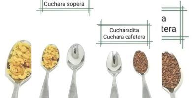 medida de una cucharada sopera