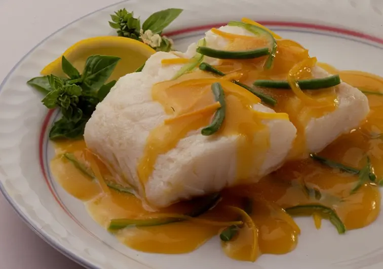 merluza a la naranja al horno