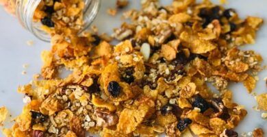 mezcla de cereales y frutos secos