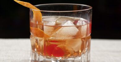 old fashioned en vaso