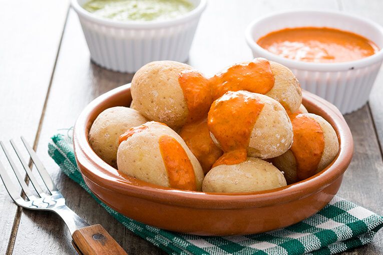 papas arrugadas con mojo