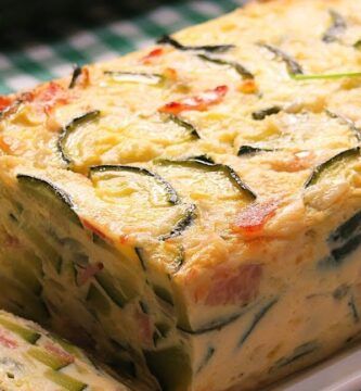 pastel de calabacin
