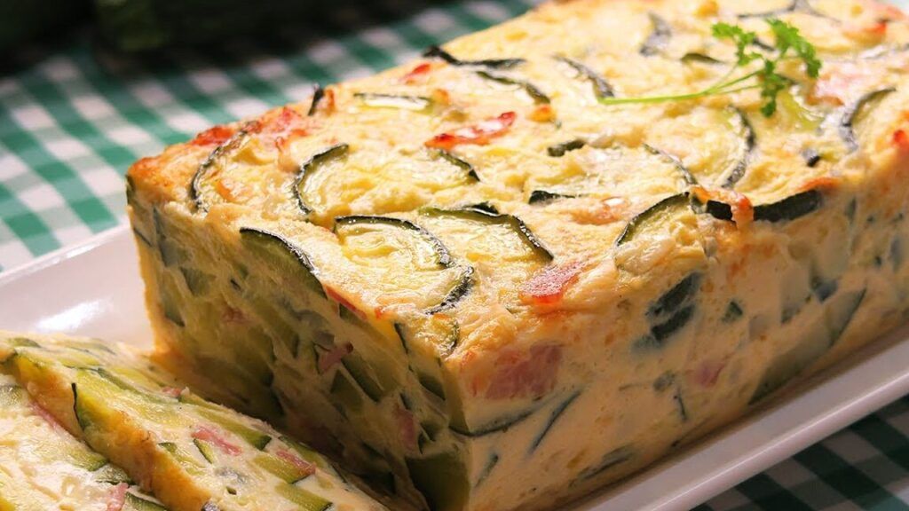 pastel de calabacin delicioso